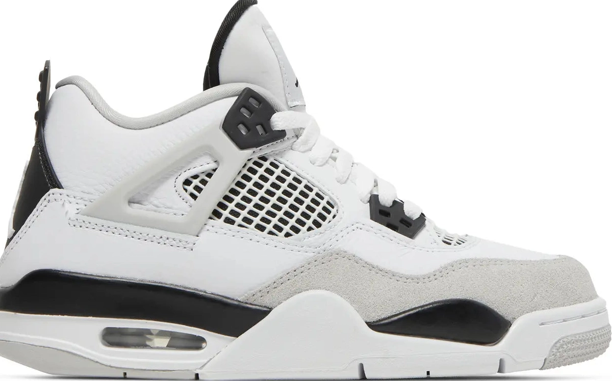 Retro Military Jordan GS Air 4 Black 0812